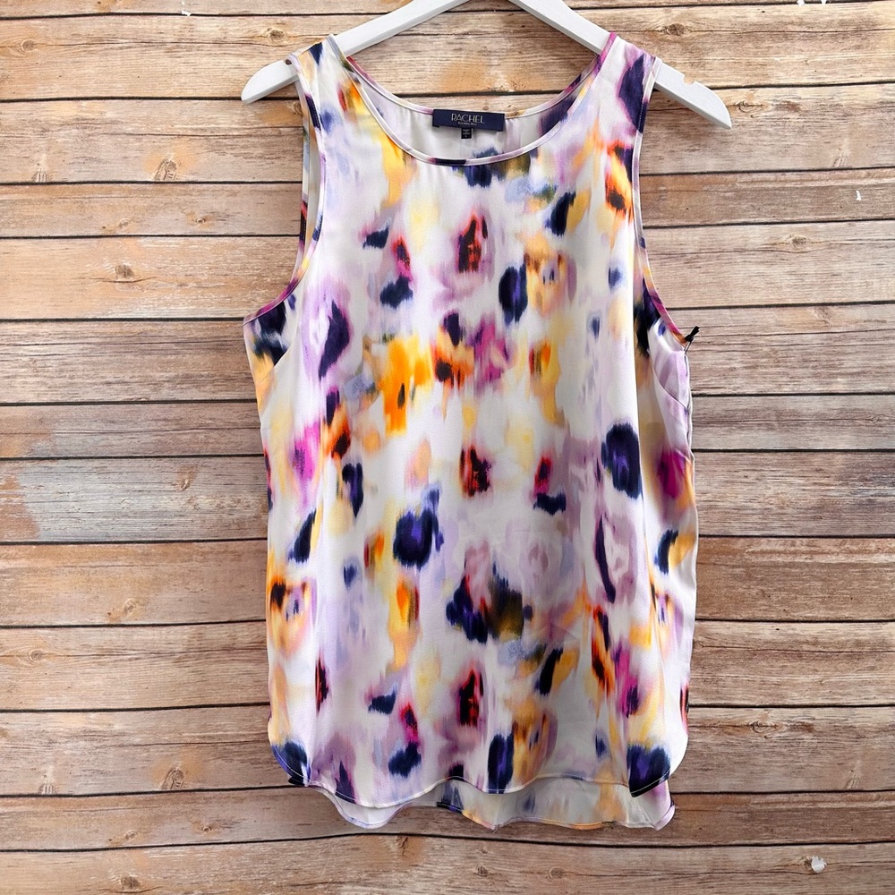 Rachel Rachel Roy Blouse Women’s Size Large Multicolor Sleeveless NWT
